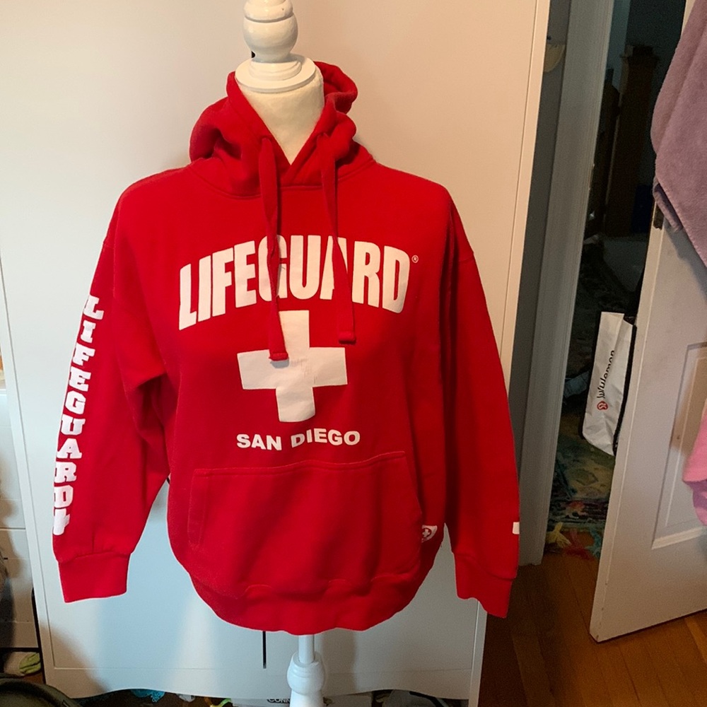 Unisex lifeguard hoodie